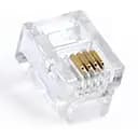 Конектор RJ11 100 шт. Cablexpert позолочені контакти (MP-6P4C/100)