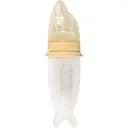 Фрут Фидер Baby Team силиконовый 2в1, бежевый