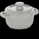 Форма для запікання Kela Malin керамічна з кришкою 14х9.5 см світло-сіра (15289)