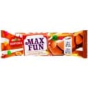 Шоколад молочний Корона Max Fun зі смаком манго, ананаса, маракуї, з шипучими рисовими кульками та вибуховою карамеллю 38 г