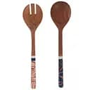 Набор приборов Amadeus из дерева 30 см 2 шт. синий (165203)