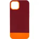 Чохол Epik TPU+PC Bichromatic для Apple iPhone 11 Pro Max 6.5 Brown burgundy/Orange