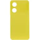 Чехол Silicone Cover Lakshmi Full Camera (A) для Oppo A38/A18 Желтый / Flash