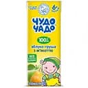Сок Чудо-Чадо Яблочно-грушевый с мякотью, 200 мл