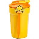 Термочашка Happy Life G.Duck HP28489 с крышкой на защелке 450 мл, желтый