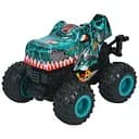 Инерционный джип-динозавр JU688-47, масштаб 1:36, со звуком и светом, резиновые колёса, зеленый