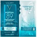 Укрепляющая тканевая маска Vichy Mineral 89 для увлажнения и обновления кожи лица 29 мл
