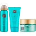 Косметический набор для женщин Rituals The Ritual of Karma: гель-пенка для душа 50 мл + скраб для тела 125 г + крем для тела 70 мл