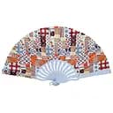 Віяло орнамент 23 см YG0238 (В асортименті)