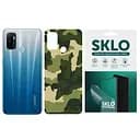 Захисна гідрогелева плівка SKLO Back (тил) Camo для Oppo Reno 7 4G Зелений / Army Green