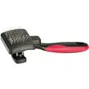 Пуходерка для котів та собак Croci Vanity що самоочищається мала 13.7х5.2х4.6 см червона (C6080989)