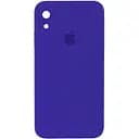 Чохол Epik Silicone Case Square Full Camera Protective AA для Apple iPhone XR 6.1 Фіолетовий/Ultra Violet