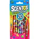 Набір ароматних воскових олівців Scentos Фруктова феєрія 20 кольорів (40277)
