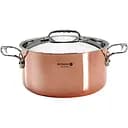 Каструля з кришкою De Buyer Prima Matera 16 см 1.8 л мідна  (6242.16)