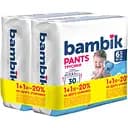 Набор подгузники-трусики детские Bambik одноразовые 6 (15+ кг), 60 шт. (2 уп. х 30 шт.)