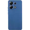 Чохол Getman TPU Liquid Silk Full Camera для Xiaomi Redmi Note 13 4G Синій/Navy Blue
