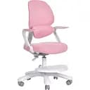 Дитяче крісло Bambi з підлокітником і підніжкою регуляція висоти рожеве M 6057-8 