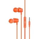 Наушники Hoco M107 Discoverer universal earphones with mic оранжевые