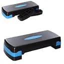 Степ-платформа MS 0536-2, 2 сходинки, 68-28-10,15см, чорний з синім