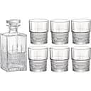Набір для віскі Bormioli Rocco Bartender Novecento 7 предметів (122136SS8021990)