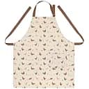 Фартук кухонный Home Line Прогулка с цыплятами 70x80 см бежево-коричневый (182681)