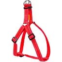 Шлея для собак Dog Extremе, регульована, нейлон, 50-80х2 см, червоний (6673)