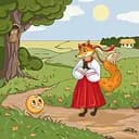 Картина за номерами ArtCraft Колобок 40x40 см (15103-AC)