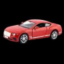 Машинка Uni-fortune Bentley Continental GT 2018, 1:39, матовий червоний (554043M(A))
