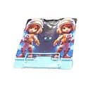 Подставка для книг металлическая Космонавт, 555-732-S (в ассортименте)