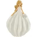 Статуетка J-line дівчинки в білій повітряній сукні 25 см (21446)