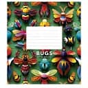 Зошит учнівський Школярик Boys interests 012-3394K-4 в клітинку 12 аркушів