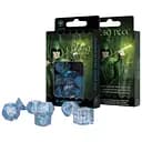 Набір кубиків Elvish Translucent & blue Dice Set , 7 шт. (SELV08)