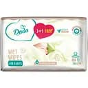 Влажные салфетки Dada с вытяжкой алоэ 4 упаковки x 72 шт.