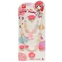 Бижутерия детская B4327 бусы, браслет, резиночка, клипсы White