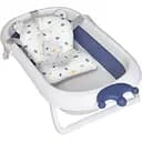 Детская складная ванночка El Camino Me 1105 Crown Deep Blue слив и подушечка в комплекте