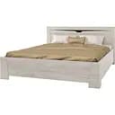 Кровать двуспальная Эверест Либерти-1600 160х200 см дуб крафт белый (EVR-2086)