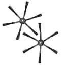 Боковые щетки для пылесоса Xiaomi Mi Robot Vacuum Cleaner Mi RoboRock Xiaowa 2 шт, 6 лопастей, Black