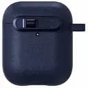 Футляр Frosted для навушників Airpods 1/2 Blue