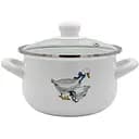 Кастрюля Verona эмалированная со стеклянной крышкой 4 л (VR-0002-22)