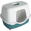 Туалет для кошек Stefanplast Tres Chic Indoor белый с изумрудным