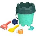 Песочный набор 733-341B комплект из 7 элементов с ведерком, лопаткой, ситечком и формочками