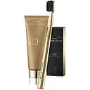 Зубна гель-паста Swiss Smile D'Or золота 75 мл + зубна щітка золота ультра м’яка