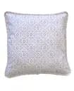 Декоративна наволочка Прованс Bella, 45х45 см, сірий вітраж (13592)