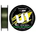 Шнур Favorite U1 PE 4x 150 м (dark green) 3.0/0.296 мм 40 lb/18.0 кг