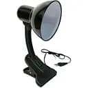 Настільна лампа на прищіпці чорна (11008)