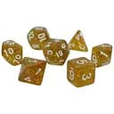 Набор кубиков Glitter 7 Dice Set - Gold , 7 шт. (g7dglit02)