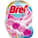 Туалетний блок для унітазу Bref Brilliant Gel All in 1 Весняний дощ 42 г (860767)