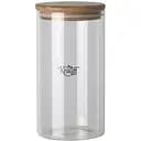 Банка для сипучих продуктів Krauff з бамбуковою кришкою 1.1 л (31-289-016)