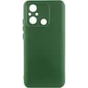 Чохол Getman TPU Liquid Silk Full Camera для Xiaomi Redmi 12C Зелений/Dark green