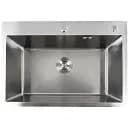 Кухонна мийка Platinum Handmade нержавійка 65x45 (сифон круглий 3.0/0.8)